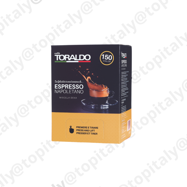 CAFFÈ TORALDO Pads Miscela Decaffeinato - 150er Pack