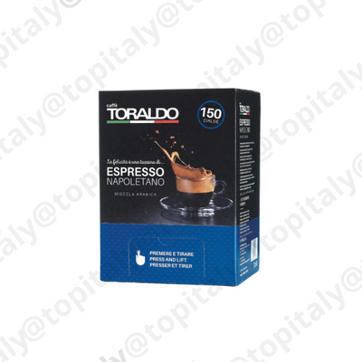 CAFFÈ TORALDO Pads Miscela Arabica - 150er Pack