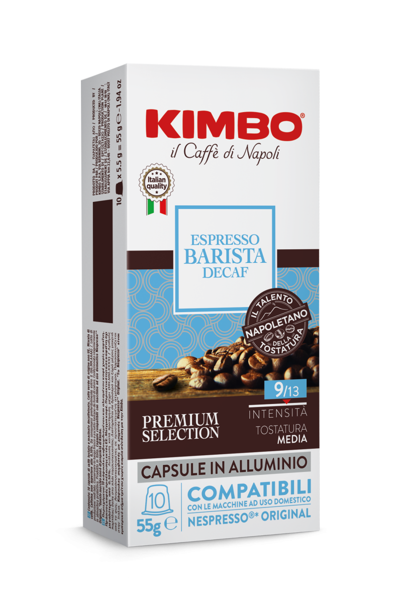 KIMBO Aluminium Espresso Barista Decaf Nespresso® kompatibel* - 10er Pack