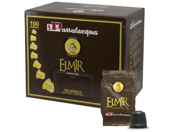Passalacqua Elmir Kapseln – 100 Stück | Kompatibel mit Nespresso®