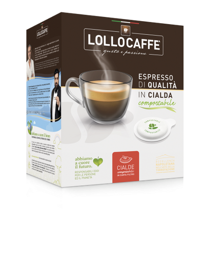 LOLLO CAFFÈ Pads Miscela Dek - 150er Pack