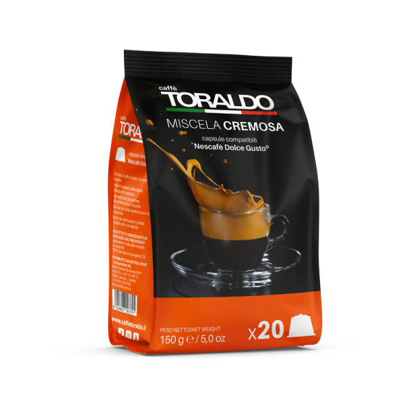 Caffè Toraldo Miscela Cremosa Dolce Gusto® kompatibel* - 20er Pack