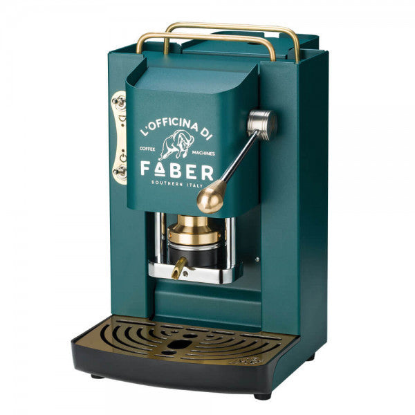 Faber Pads-Kaffeemaschine – Pro Deluxe British Green