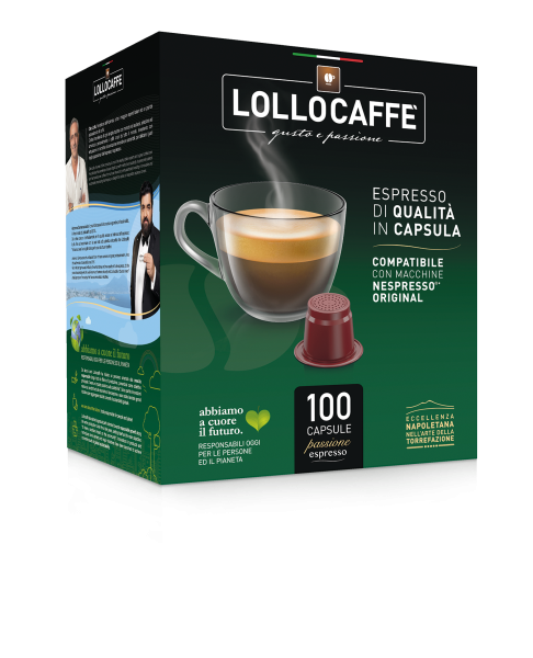 LOLLO CAFFÈ Miscela Dek Nespresso® kompatibel* - 100er Pack