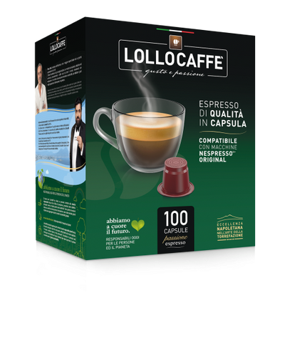 LOLLO CAFFÈ Miscela Argento Nespresso® kompatibel* - 100er Pack