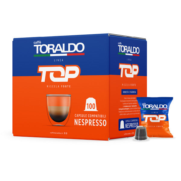 Caffè Toraldo Miscela Forte Top – 100 Kapseln Nespresso® kompatibel*