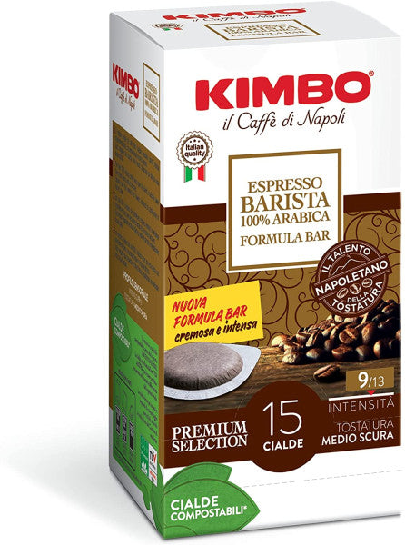 KIMBO Pads Espresso Barista 100% Arabica - 15er Pack