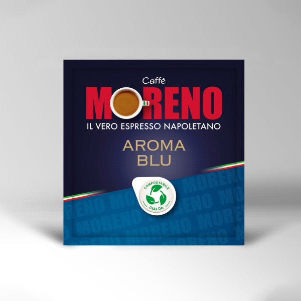 Moreno Aroma Blu Pads – 150er Promo-Pack mit Gläsern