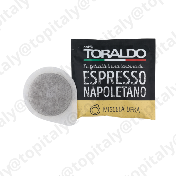 CAFFÈ TORALDO Pads Miscela Decaffeinato - 150er Pack