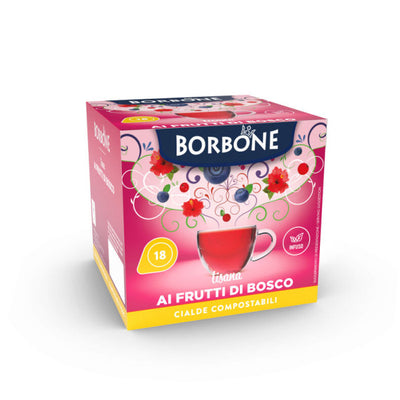 Borbone Tisana ai Frutti di Bosco Pads - 18er Pack