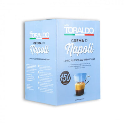 CAFFÈ TORALDO Pads Miscela Crema di Napoli - 150er Pack