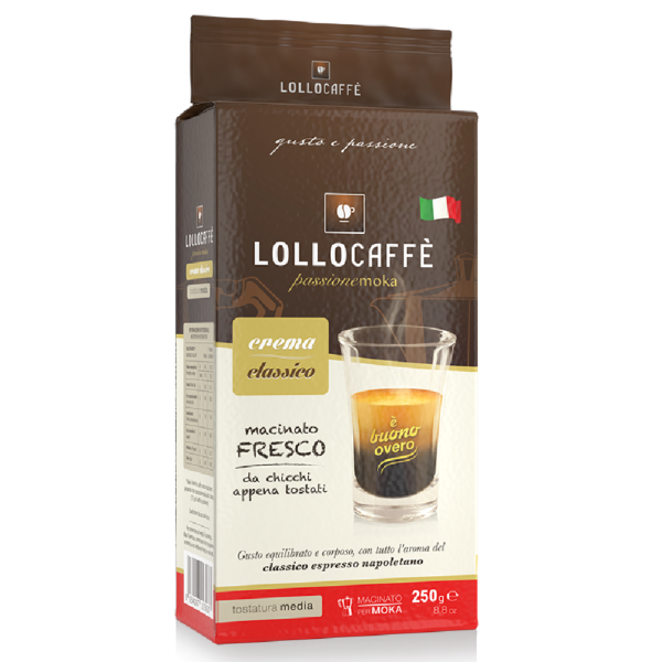 Lollo Caffè Crema Classico gemahlen 250 g