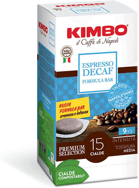 KIMBO Pads Espresso Decaffeinato - 15er Pack