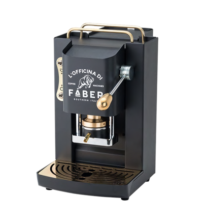 Faber Pads-Kaffeemaschine – Pro Deluxe Mat Black