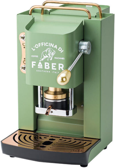 Faber Pads-Kaffeemaschine – Pro Deluxe Acid Green