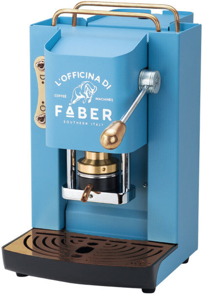 Faber Pads-Kaffeemaschine – Pro Deluxe Turquoise