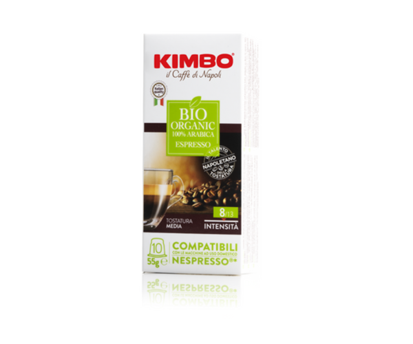 KIMBO Bio Nespresso® kompatibel* - 10er Pack