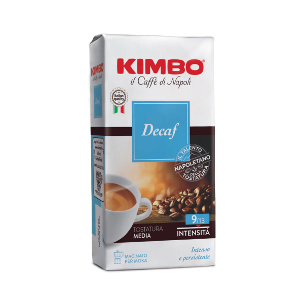 KIMBO Decaffeinato gemahlen 250g