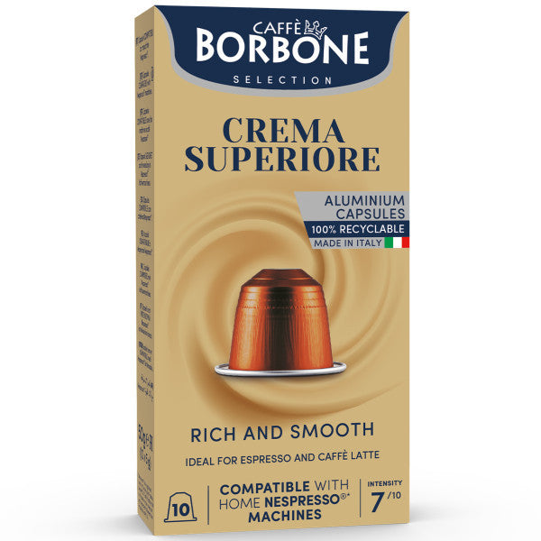 Borbone Crema Superiore Nespresso® kompatibel* - 10er Pack