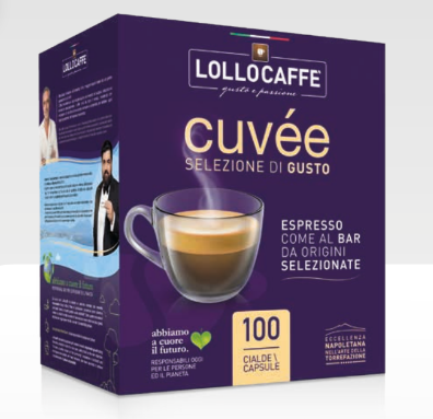 LOLLO CAFFÈ Pads Miscela Gran Cuvee - 100er Pack